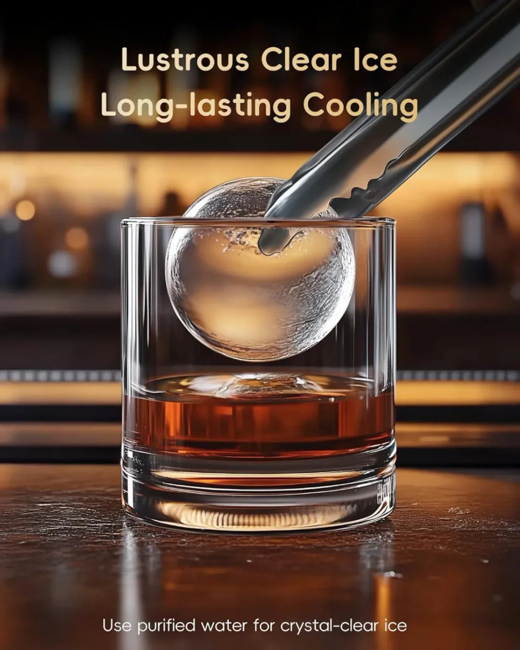 Clear Ice Ball Maker